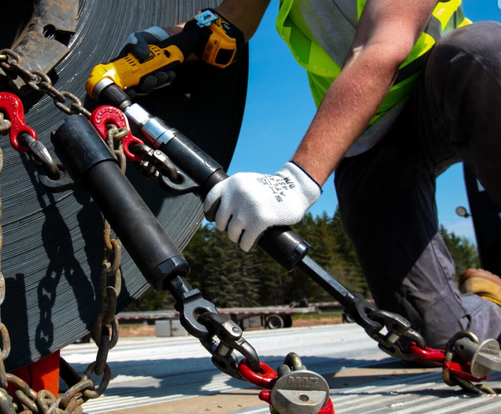 REVOLOK Drill Chain Binder The FLASH of Cargo Securement